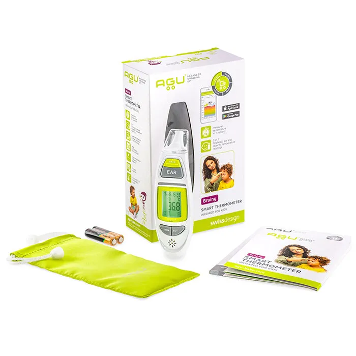 Agu - Smart Infrared Thermometer - Green/White