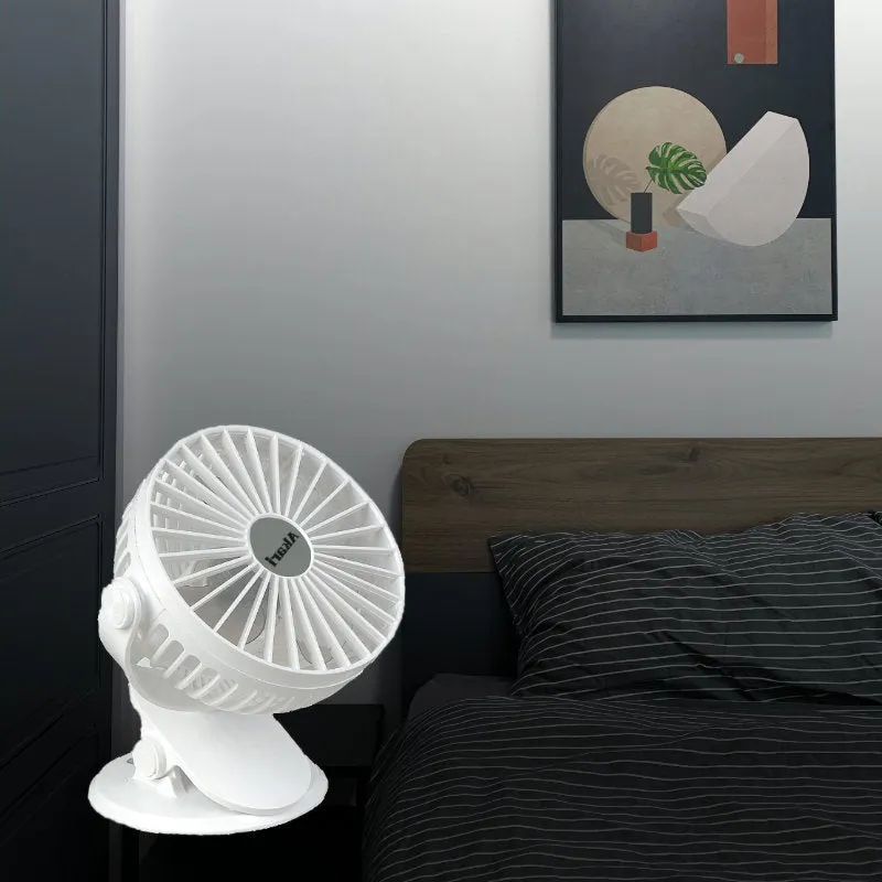 Akari Fantastic 2PCS Duo 5” Rechargeable Clip Fan ( AJF-5529 )