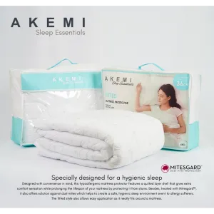 Akemi Sleep Essential Fitted Mattress Protector Double