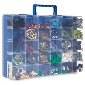 Bins & Things Toy Storage Organizer And Display Case Compatible With Beyblades, Lol