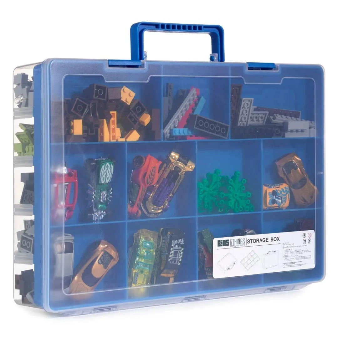 Bins & Things Toy Storage Organizer And Display Case Compatible With Beyblades, Lol