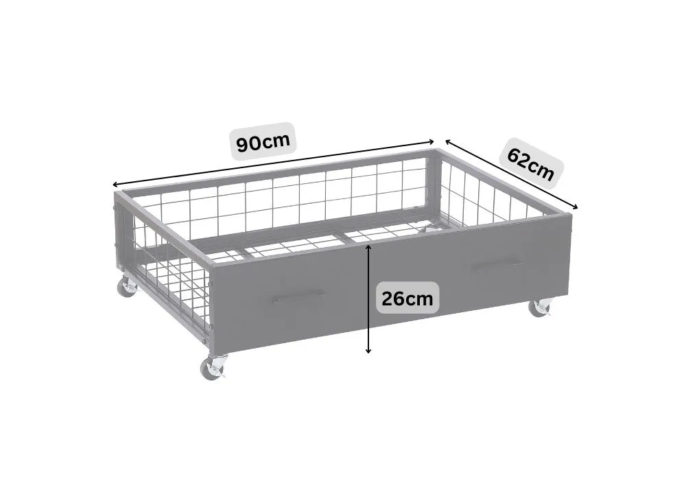 Block Bed - Mesh Base & Mattress Bundle