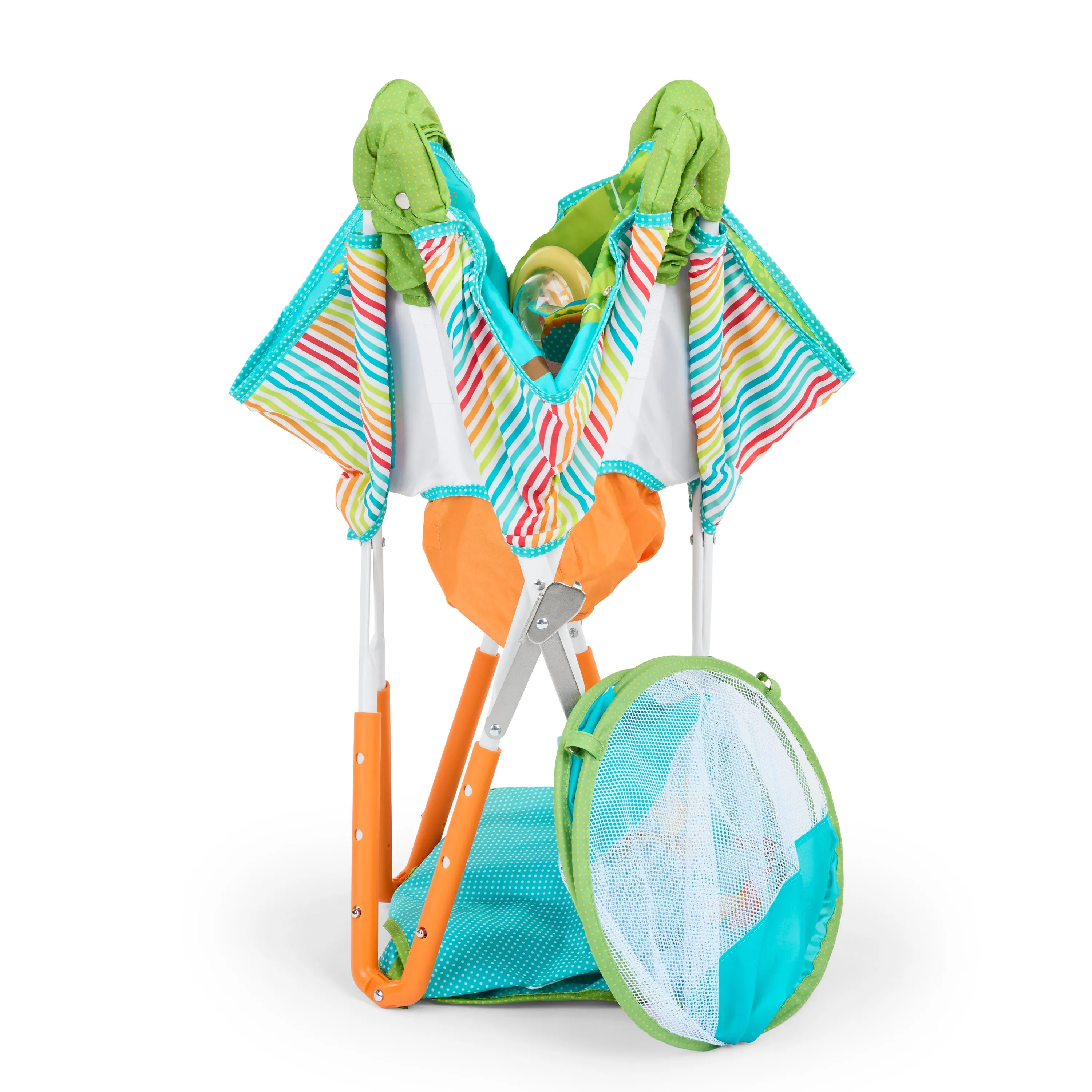 Bright Starts Pop 'N Jump Portable Activity Jumper, Owl Forest