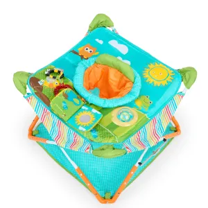 Bright Starts Pop 'N Jump Portable Activity Jumper, Owl Forest