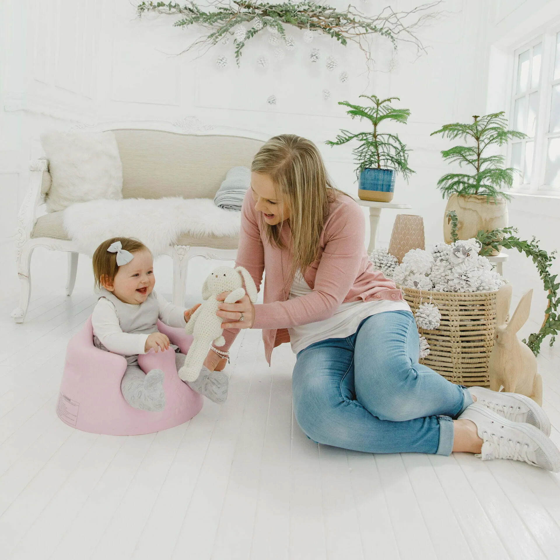 Bumbo Floor Seat - Cradle Pink