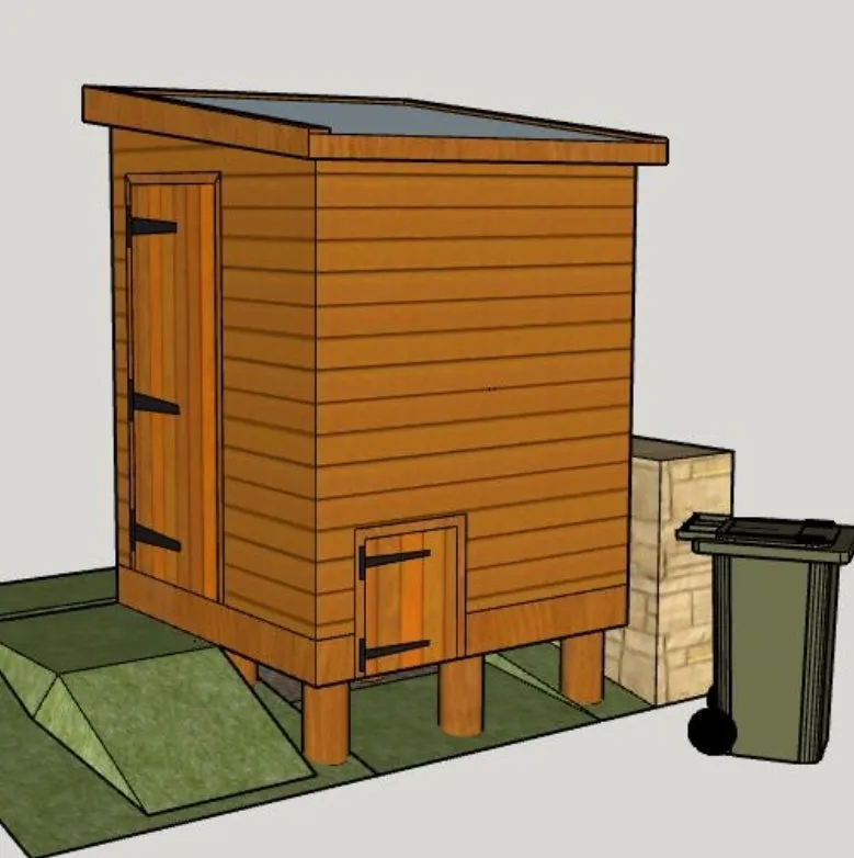 Composting Toilet For Campsites