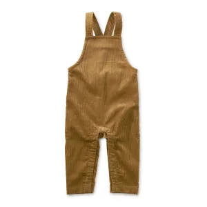 Corduroy Baby Overalls - Raw Umber