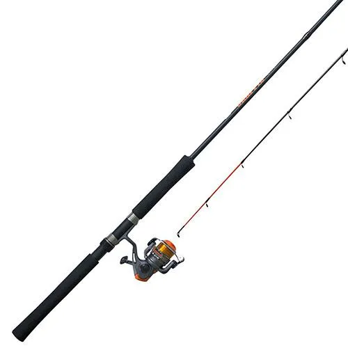 Crappie Fighter Spinning Combo - 4.3:1 Gear Ratio, 1 Bearing, 7' 2pc Rod, 4-8 lb Line Rate, Ambidextrous