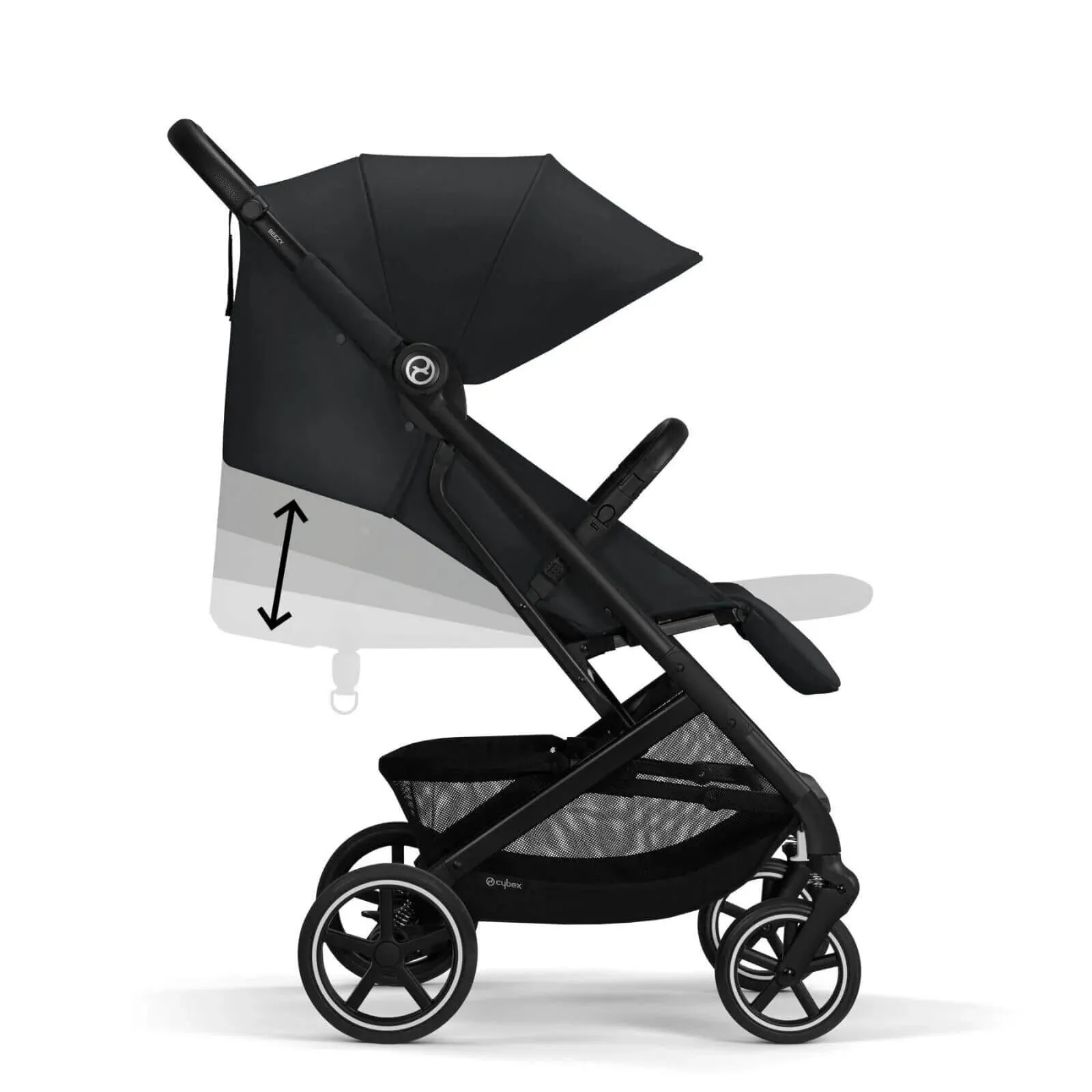 Cybex Beezy Compact Travel Pushchair - Magic Black