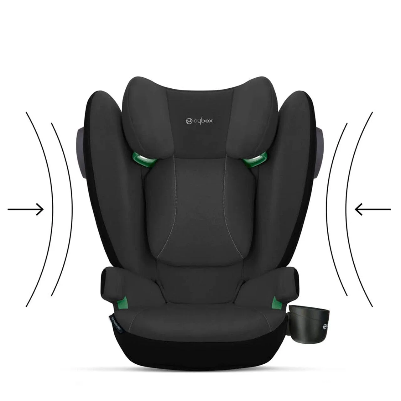 Cybex Solution B4 i-Fix Group 2/3 Car Seat - Volcano Black