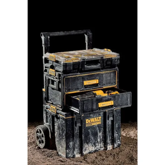 DeWALT DWST08320 TOUGHSYSTEM 2.0 Two Drawer Unit w/ Auto Connect Side Latches