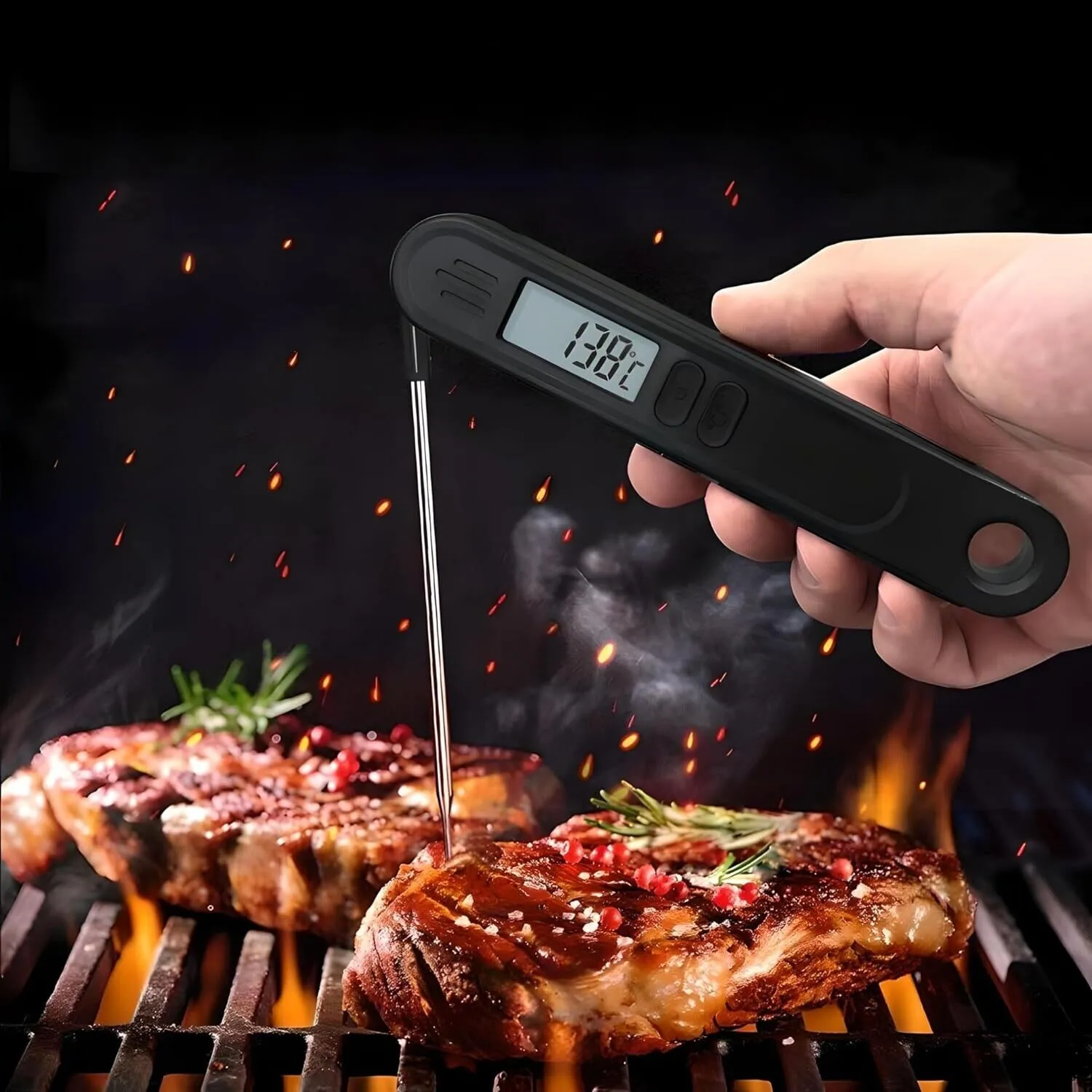 Digital Meat Thermometer for Cooking and Kitchen