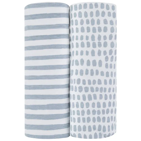 Ely's & Co. Waterproof Crib Sheet - 2 Pack