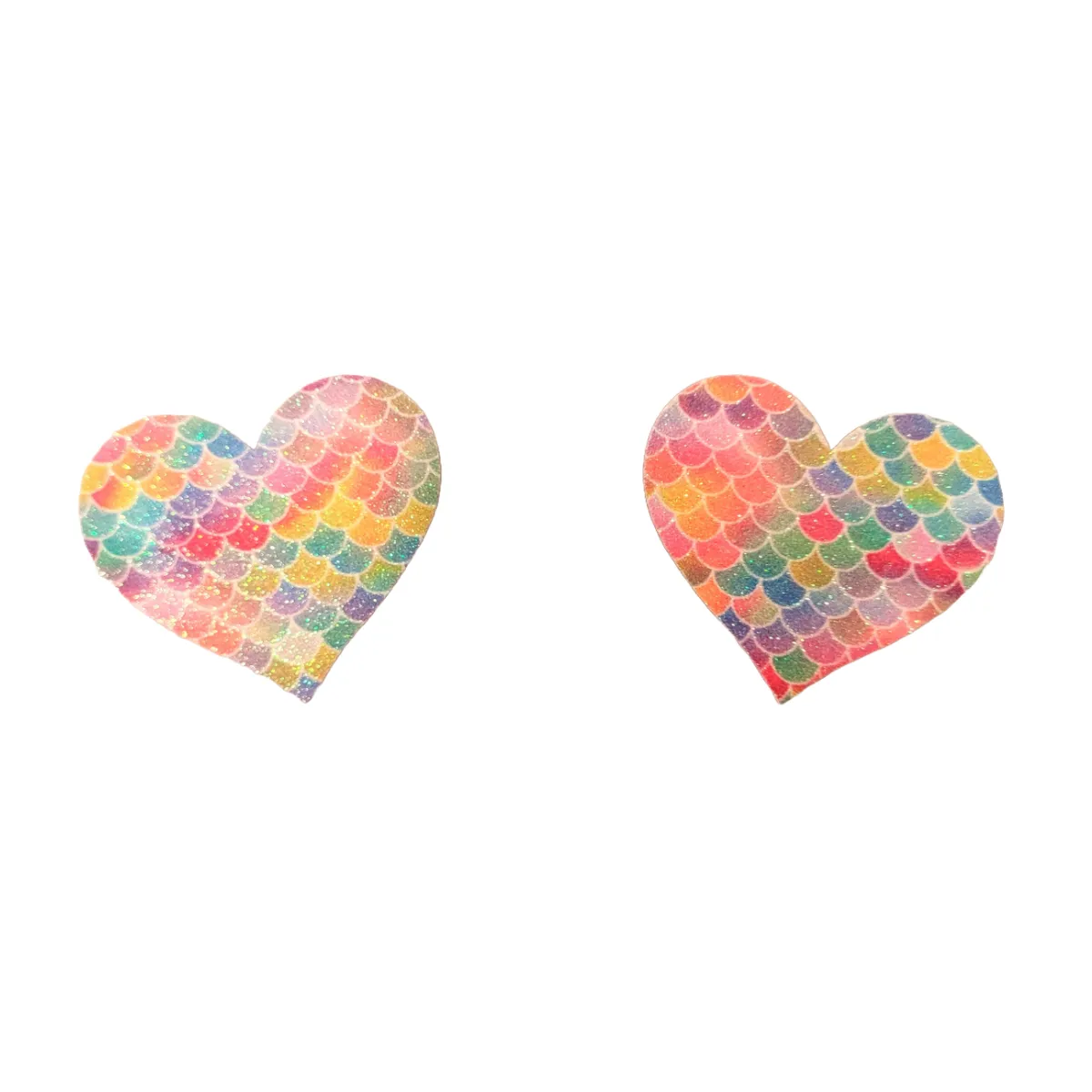 Heart Rainbow Sparkle Scales