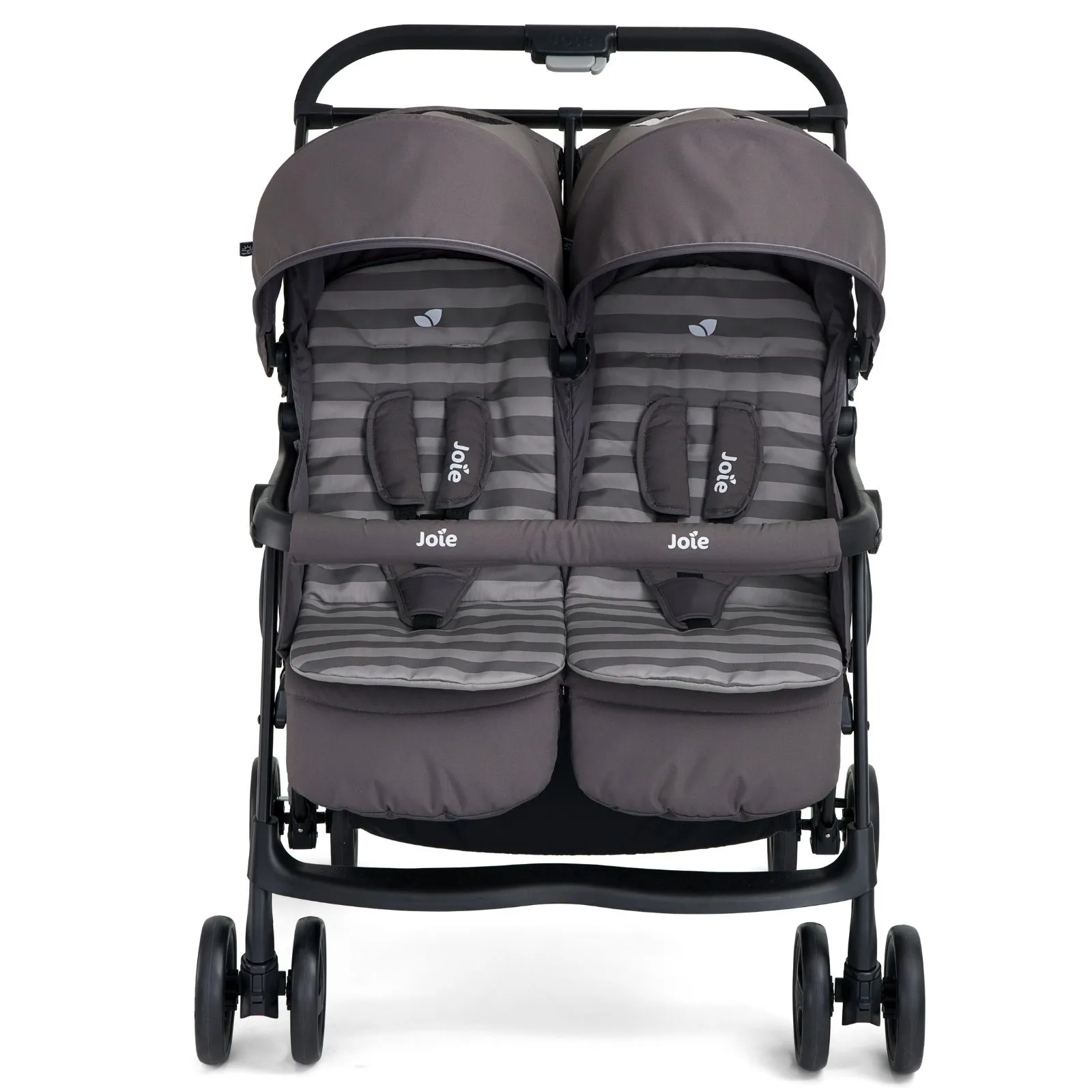 Joie Aire Twin Double Stroller Dark Pewter