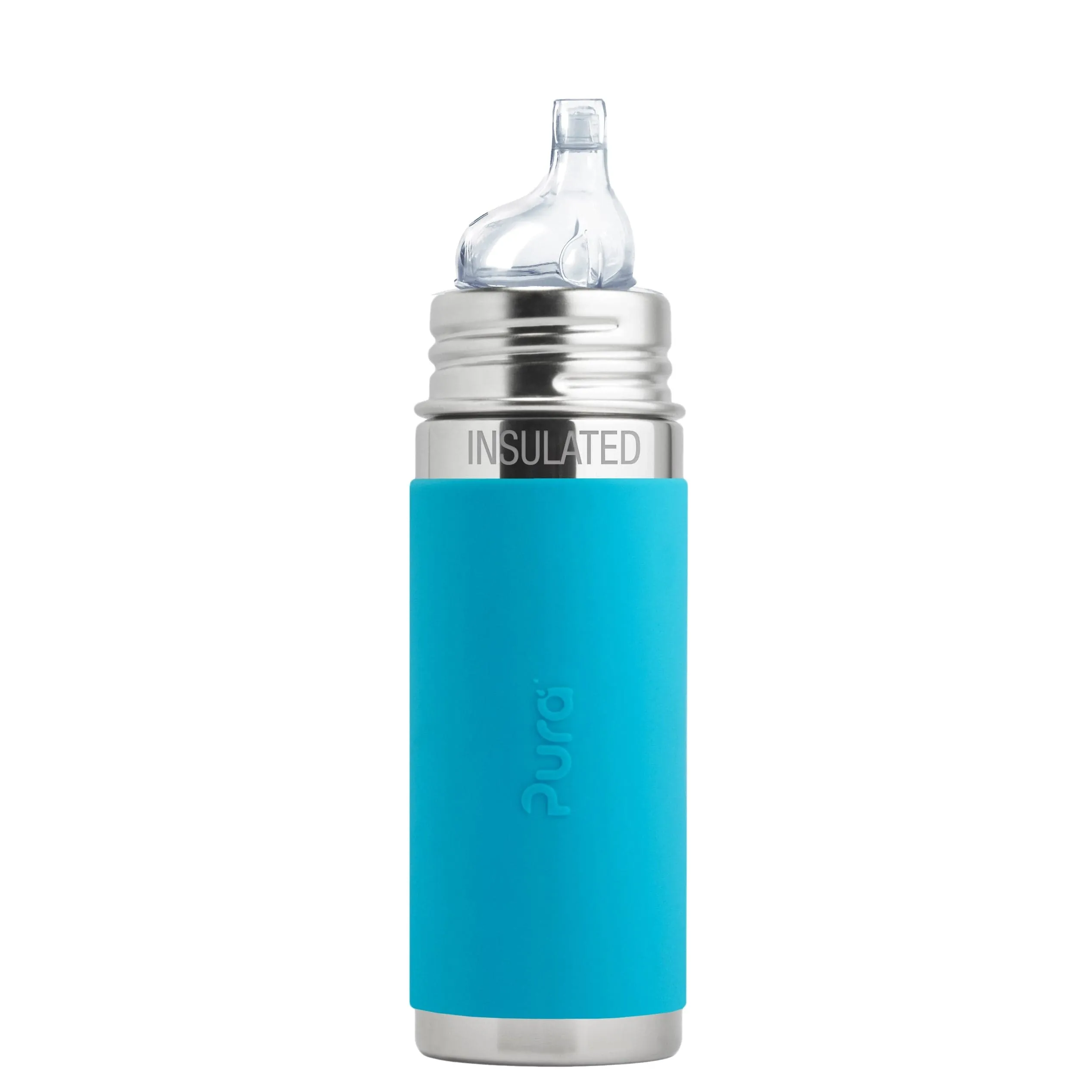 Kiki® 9oz Insulated Sippy Bottle - Aqua