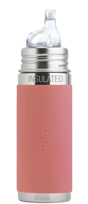 Kiki® 9oz Insulated Sippy Bottle - Rose