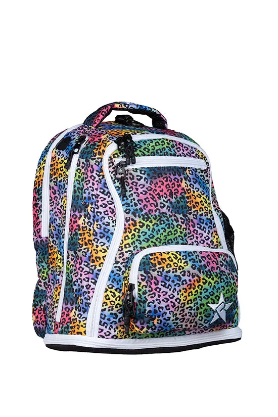 Limited Edition Rainbow Jungle Baby Dream Bag with White Zipper