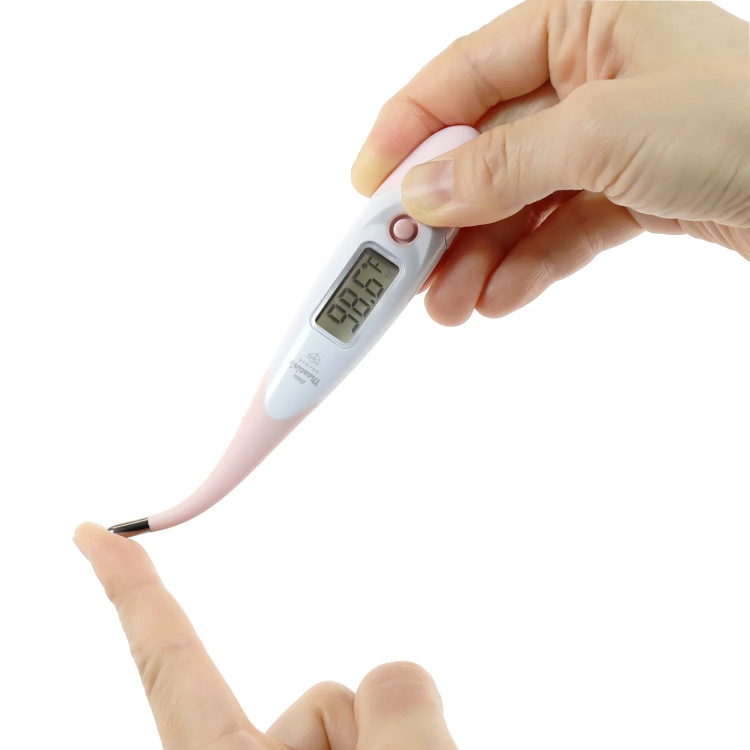 Little Martin's Digital Medical Thermometer for Oral Armpit & Rectal Temperature (Pink)