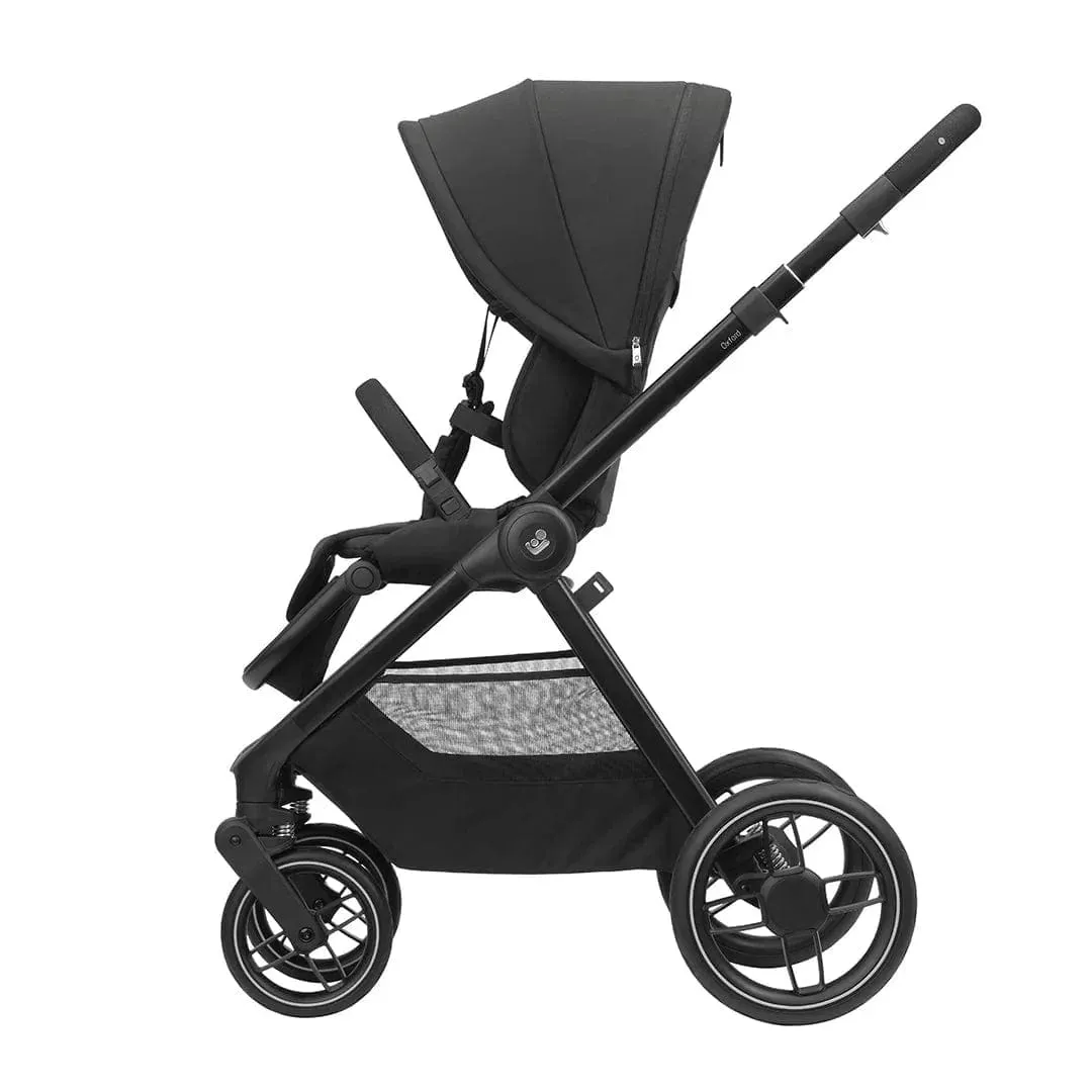 Maxi Cosi Oxford 9 Pieces Complete Travel System - Twillic Black