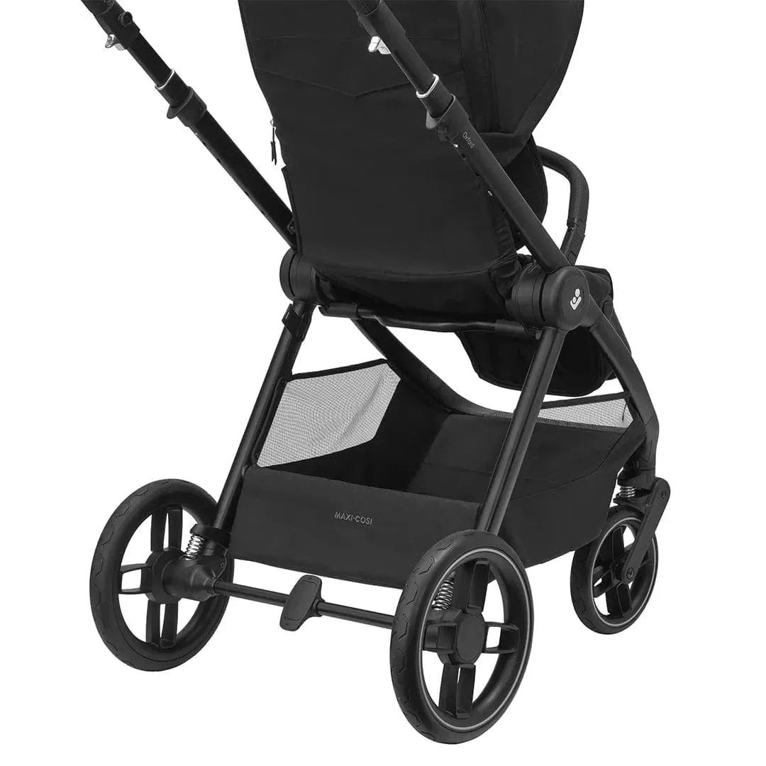 Maxi Cosi Oxford 9 Pieces Complete Travel System - Twillic Black