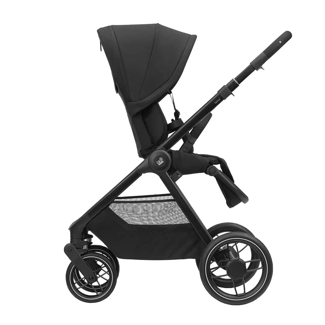 Maxi Cosi Oxford 9 Pieces Complete Travel System - Twillic Black