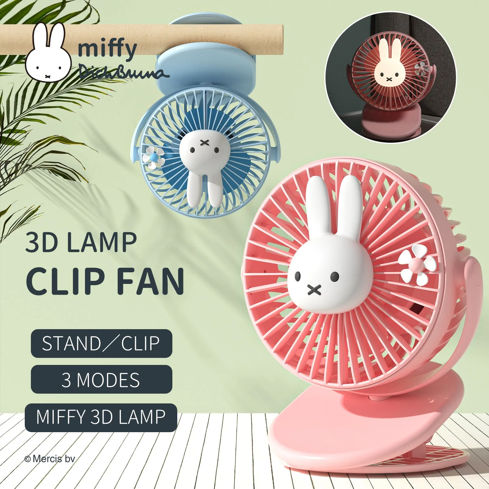 MIFFY CLIP-ON FAN