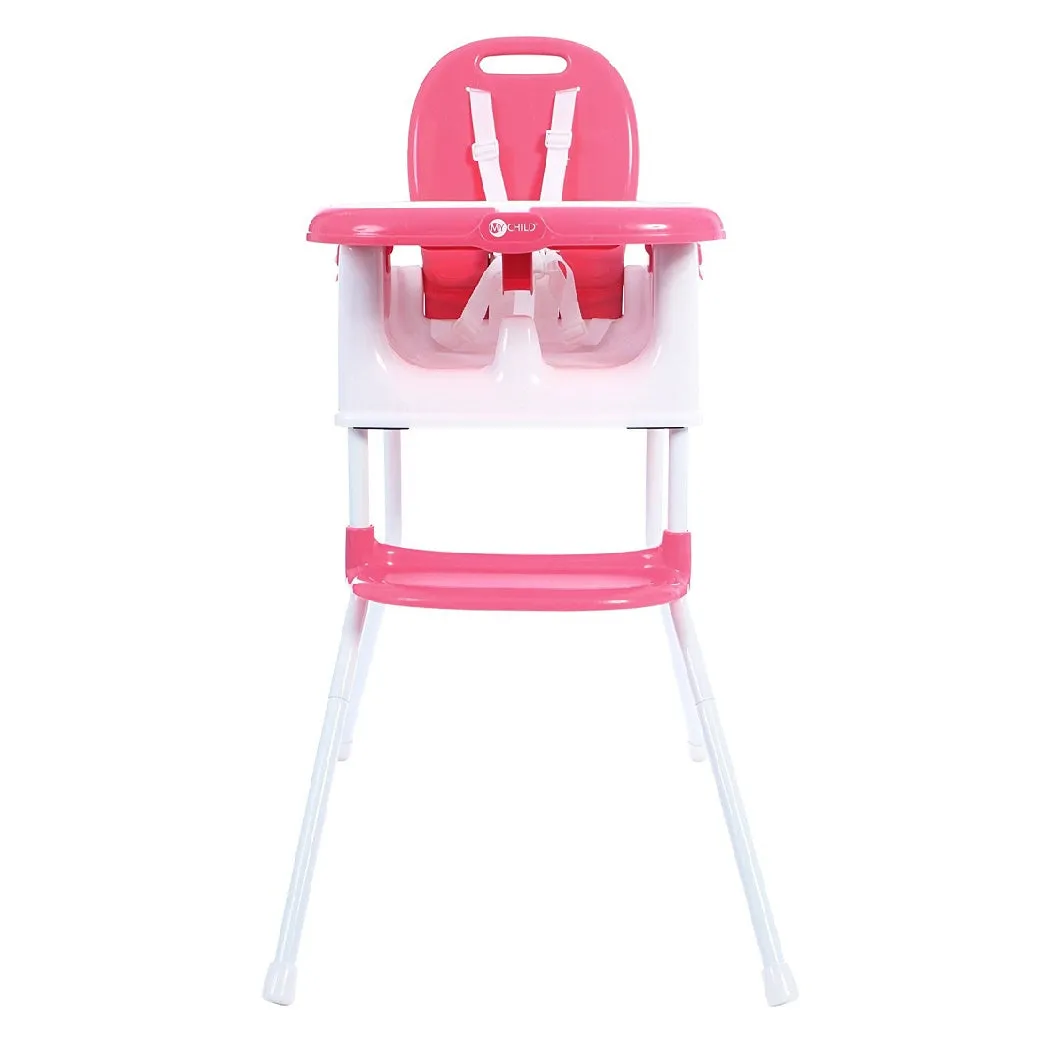 MyChild Graze 3-in-1 Highchair (Pink)