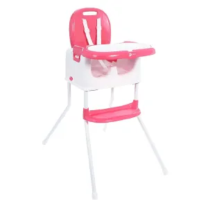 MyChild Graze 3-in-1 Highchair (Pink)