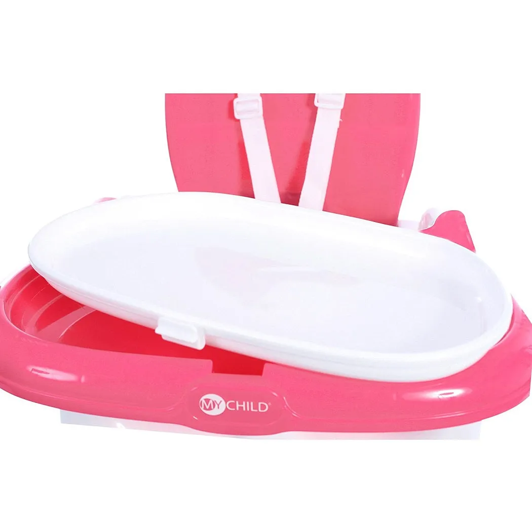 MyChild Graze 3-in-1 Highchair (Pink)