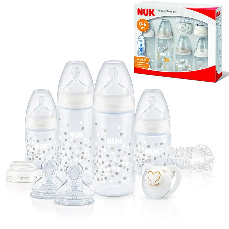 NUK First Choice Temperature Control Set Koala Design Bottles