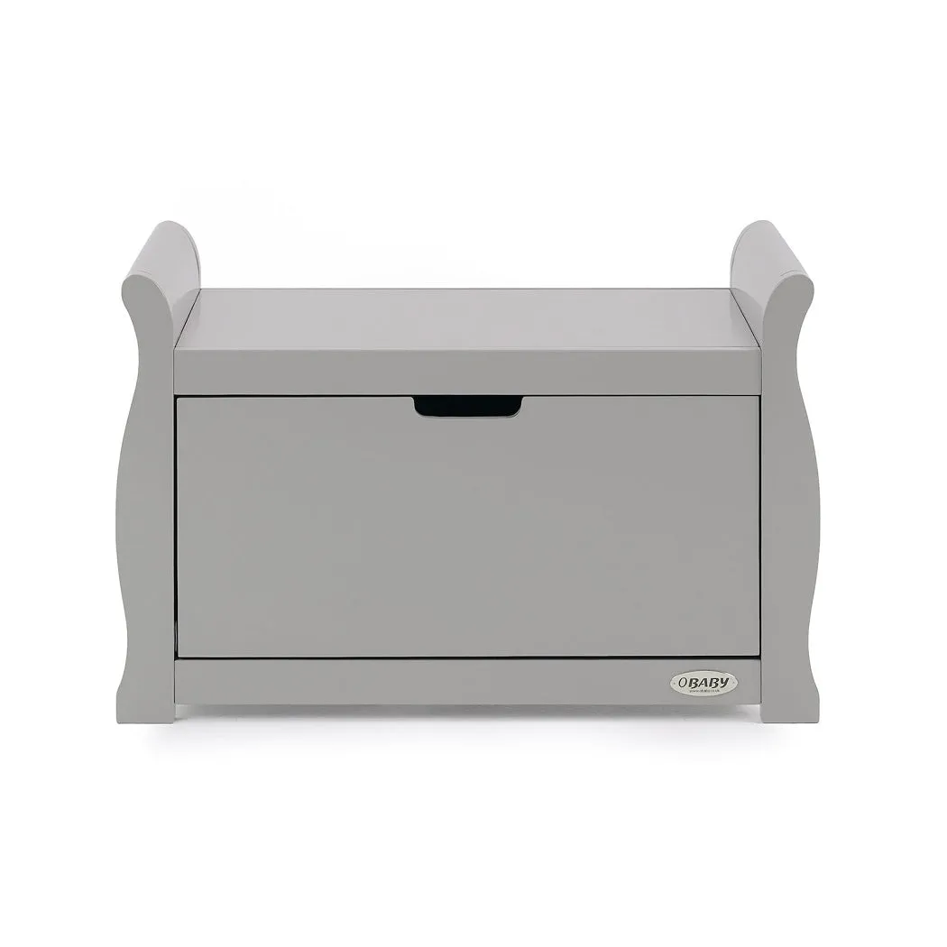 Obaby Stamford Sleigh Toy Box (Warm Grey)