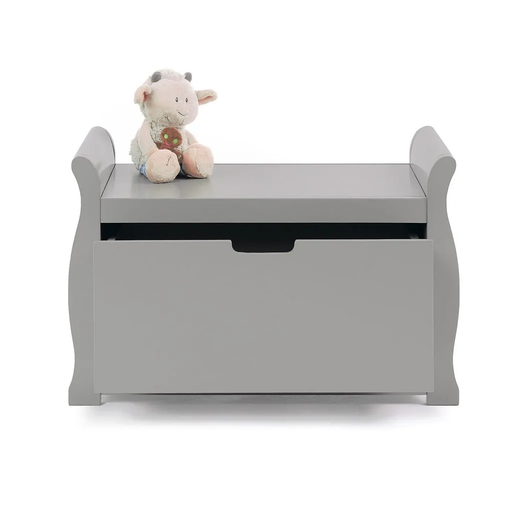 Obaby Stamford Sleigh Toy Box (Warm Grey)