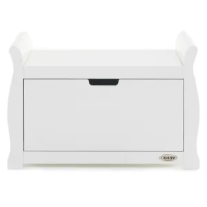 Obaby Stamford Sleigh Toy Box (White)