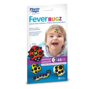 Physio Logic Fever-Bugz Stick on Temperature Indicators