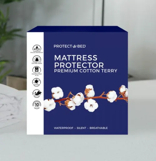 Protect-A-Bed® Premium Fitted Waterproof Mattress Protector