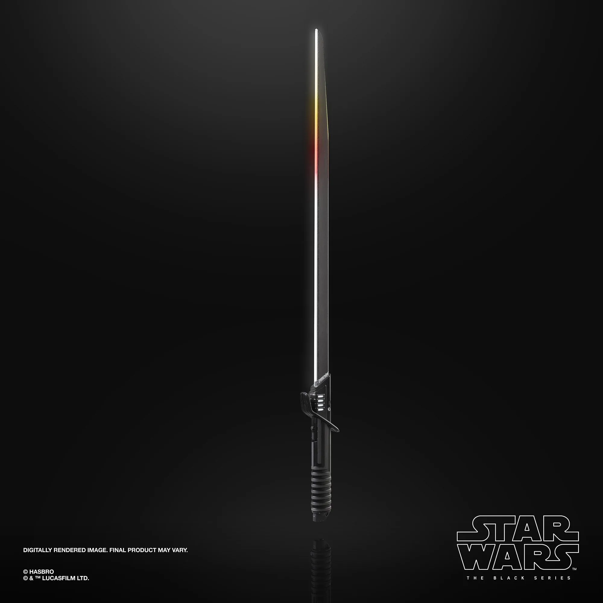 Star Wars The Black Series Mandalorian Darksaber Force FX Elite Lightsaber