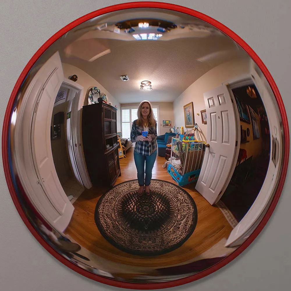 TheLAShop 18" Wide Angle Convex Mirror Room OOTD Selfie Mirror