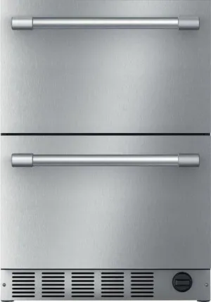 *Thermador Freedom Collection 24" Built-In Undercounter Refrigerator T24UC925DS