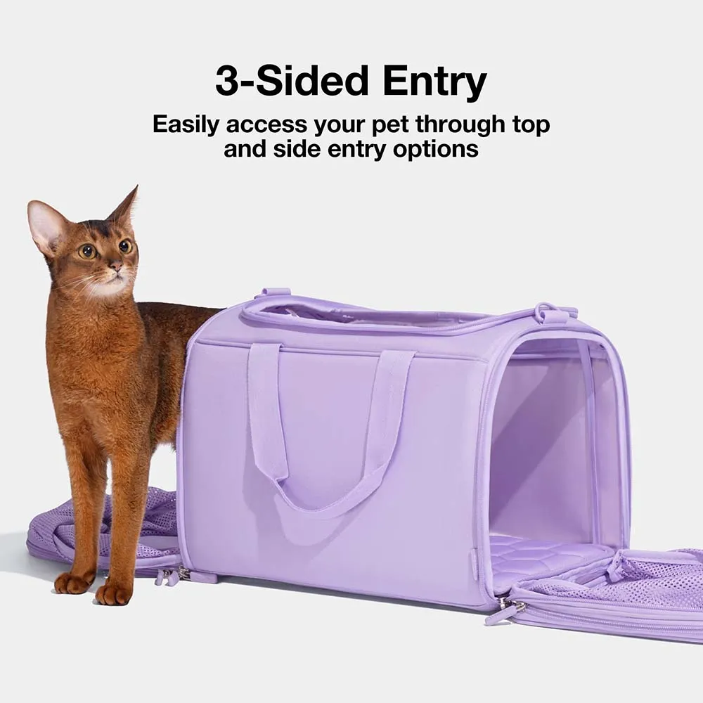 VETRESKA Violet Voyage Carrier For Cats & Dogs