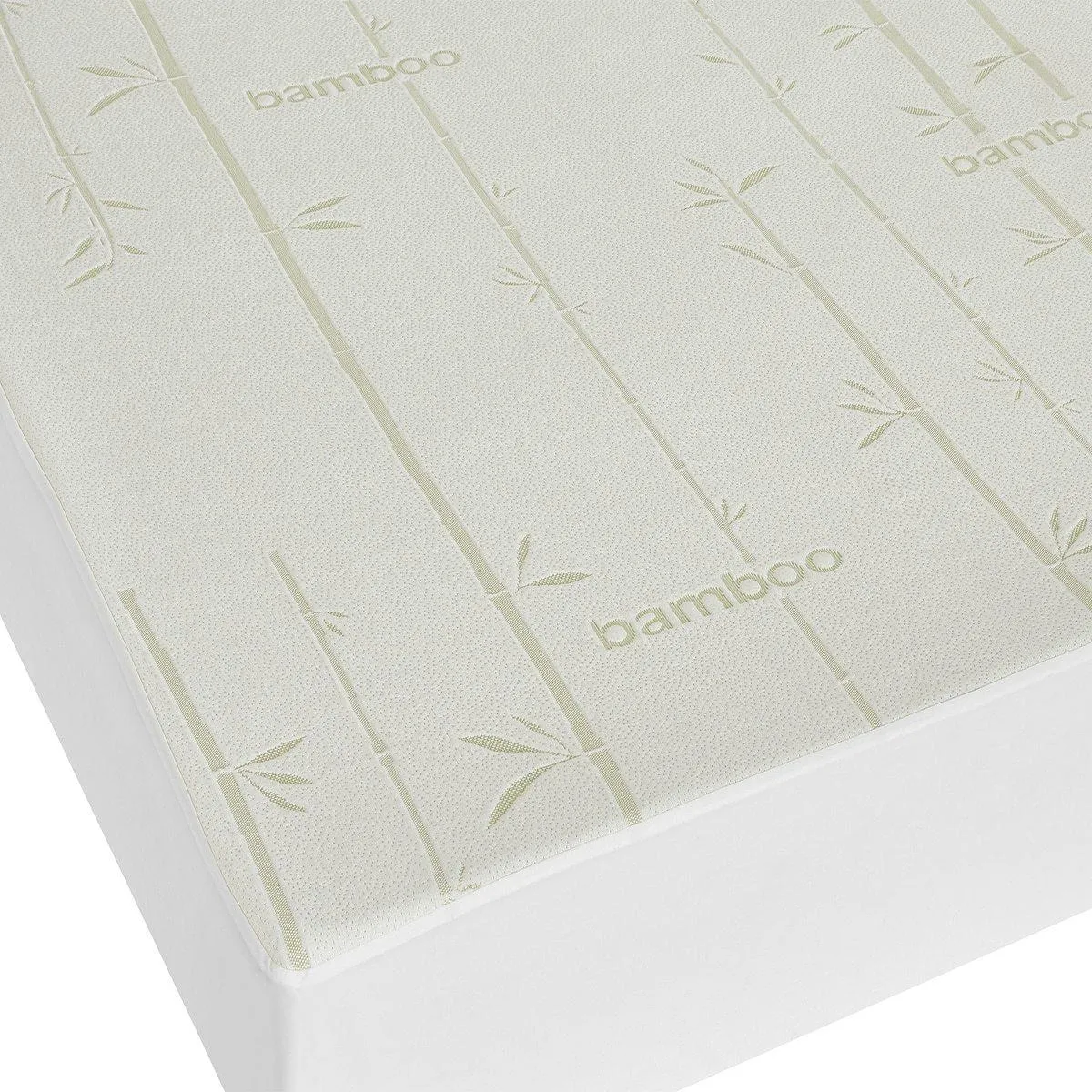 Waterproof Antibacterial Hypoallergenic Bamboo Mattress Protector